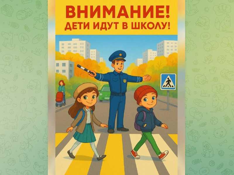 ВНИМАНИЕ! Дети идут в школу!.