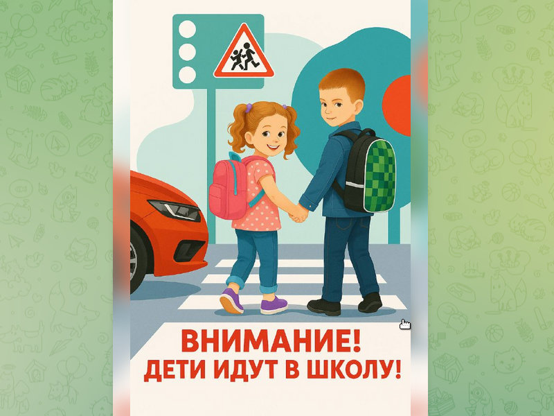 ВНИМАНИЕ! Дети идут в школу!.